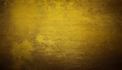 Obraz premium Gritty grunge yellow texture background with vignette and aged appearance