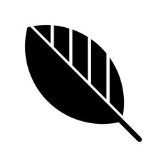 Leaf icon template