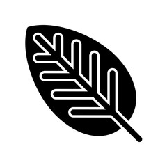 Leaf icon template
