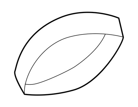 recommend clip art: Headband Summer Head Fashion accessory clothing technical illustration. Vector headgear for Men, women, unisex style, flat template CAD mockup sketch outline isolated