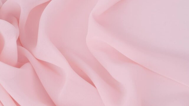 silk fabric, delicate chiffon, crepe folds and draperies slowly open, luxury, Smooth elegant silk or satin texture with soft pleats for designer, text background