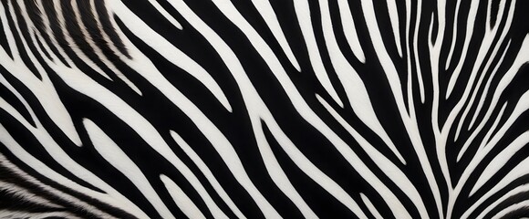 Fototapeta premium surface of pattern zebra fur texture background