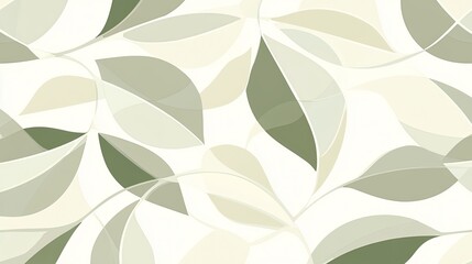 Abstract Leaves Background with Vibrant Colors and Organic Shapes