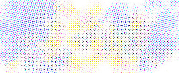 Modern sport backdrop, Dots halftone in two color pattern gradient grunge texture background