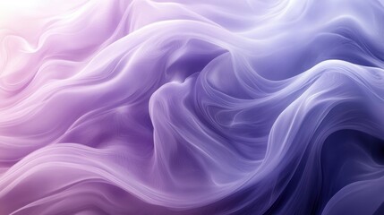 Fototapeta premium Soft periwinkle and lavender swirls creating a soothing atmosphere