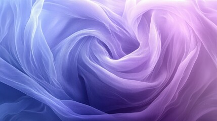 Fototapeta premium Soft periwinkle and lavender swirls creating a soothing atmosphere