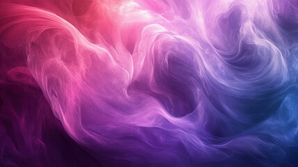 Fototapeta premium Magenta and lavender swirls creating a dreamy atmosphere