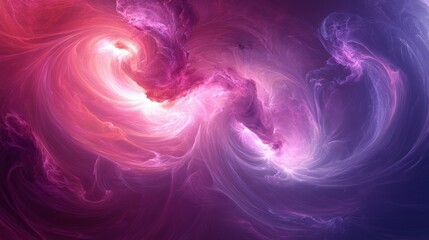 Obraz premium Enchanting Magenta and Lavender Swirls - Dreamy Abstract Background