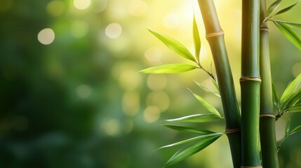 Mental resilience depicted as a flexible bamboo bending but not breaking in winds of adversity