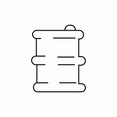 petrol barrel icon sign vector