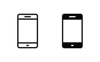 Smartphone icon, Smartphone symbol vector