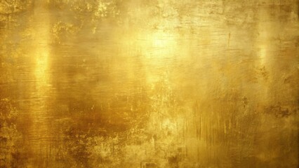 Fototapeta premium Grunge textured gold metallic glossy background with space for text design