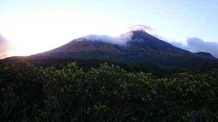 Fototapeta premium Mount Taranaki in Egmont National Park New Zealand Photo