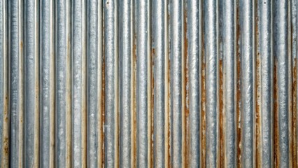 Obraz premium Zinc galvanized metal texture up close background for industrial projects and design