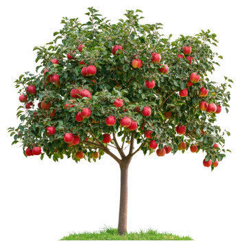 PNG Real apple tree apples background isolated.