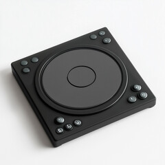 Fototapeta premium Digital Drum Pad: Compact and Flat for the Modern Musician