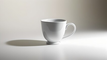 Simplicity in White The Classic Mug