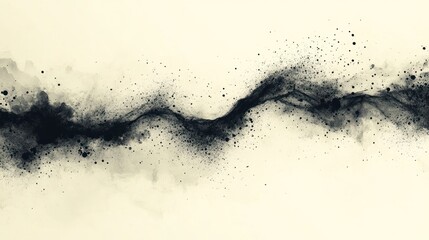 Obraz premium Abstract Ink Wash Painting