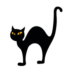 Art & Illustration. Cat Illustration for Halloween Party Preparation