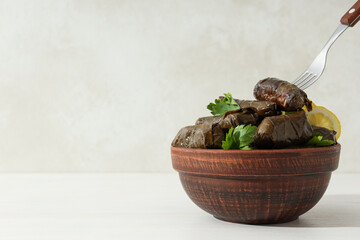 Dolma, tasty and delicious homemade food, tasty food