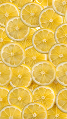 Obraz premium lemon slices background