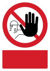 your custom message here portrait size a4/a3/a2/a1	
