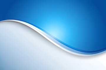 Elegant White and Blue, colourfull Curved Edge Background for Modern Designs 