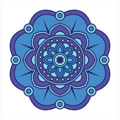 mandala colorful ornament