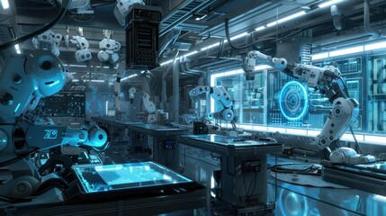 Futuristic Robotics Laboratory