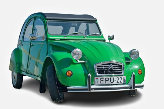 Classic green Citrorn 2 CV
