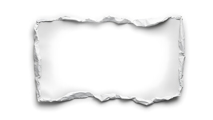 Fototapeta premium Torn Paper Banner with Blank Space