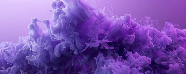 Experience the ethereal beauty of ink as it dances gracefully across a pristine canvas, crafting an enchanting visual narrative.Witness the refined elegance cascading ink isolated on white background