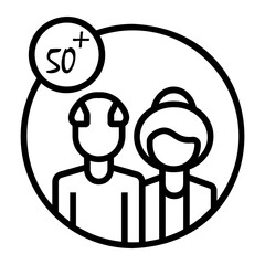 couple Line Icon