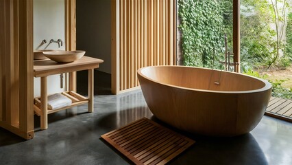 Fototapeta premium interior of a bathroom