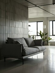 Obraz premium modern living room with sofa