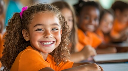 A group of students engaged in a lively classroom discussion, photorealistic, educational, interactive, high-quality :: desks, books, whiteboard, curiosity, learning, knowledge