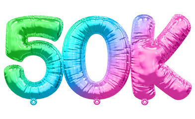 50K Follow Balloon Number