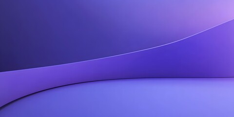 Abstract purple background with curved lines, minimalistic design, simple shapes, and a gradient