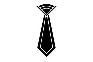 Necktie icon, Tie vector, Necktie and neckcloth symbol