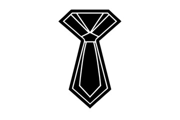 Necktie icon, Tie vector, Necktie and neckcloth symbol