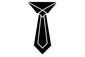 Necktie icon, Tie vector, Necktie and neckcloth symbol