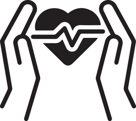 Love icon symbol vector image illustration
