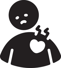 Love icon symbol vector image illustration
