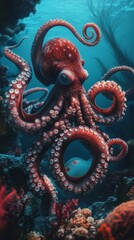 Celebrate Octopus Day by diving into the mysterious underwater world, where the intelligent and enigmatic octopus reigns as a master of camouflage and survival