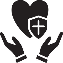 Love icon symbol vector image illustration
