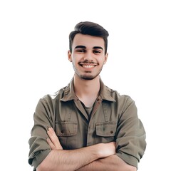 portrait of a person of male technician