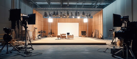 Show the creative decisions made in behind the scenes  setup  staging as the set comes together piece by piece