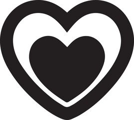 Love icon symbol vector image illustration
