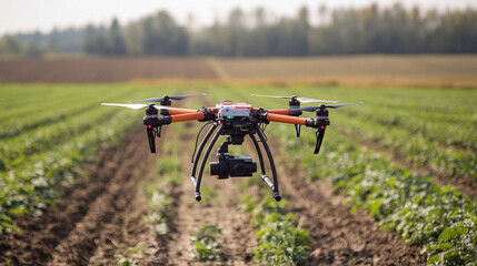 Drones used for agriculture.