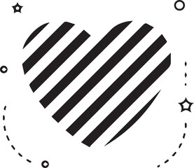 Love icon symbol vector image illustration
